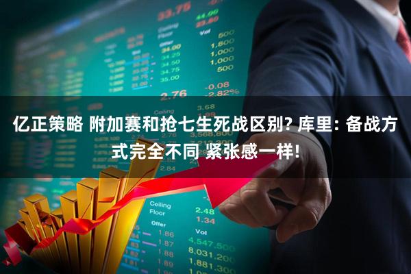 亿正策略 附加赛和抢七生死战区别? 库里: 备战方式完全不同 紧张感一样!
